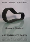 Plakat Ausstellung Susanna Niederer @ Ute Barth, Z�rich 2011
