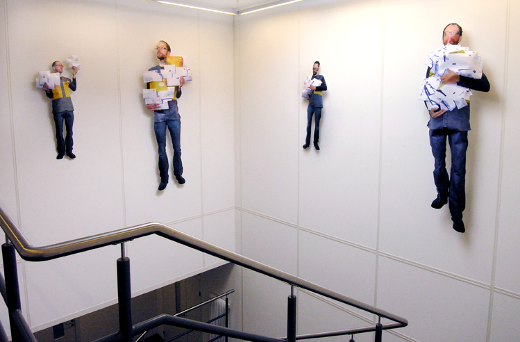 Postzentrum H�rkingen Barbarella Maier My Personal Postman 2009