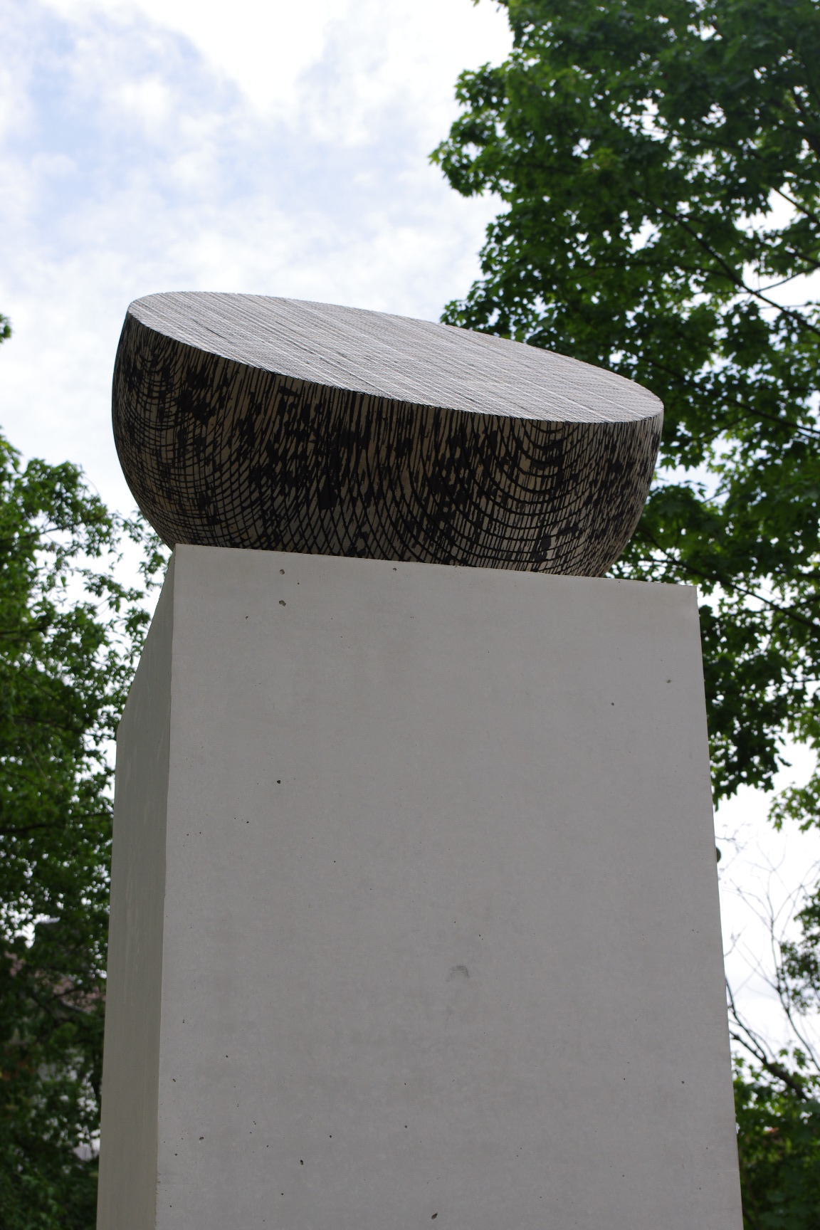 Marbach / Schillerh�he  - Skulptur von Dieter Kr�nzlein